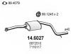 ASSO 14.6027 (146027) Middle Silencer