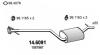 ASSO 14.6091 (146091) Middle Silencer