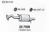 ASSO 20.7008 (207008) End Silencer