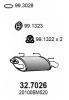 ASSO 32.7026 (327026) End Silencer