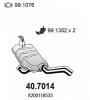 ASSO 40.7014 (407014) End Silencer