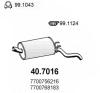 ASSO 40.7016 (407016) End Silencer