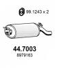 ASSO 44.7003 (447003) End Silencer