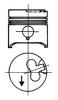 KOLBENSCHMIDT 93578610 Piston