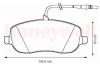 BENDIX 573096B Brake Pad Set, disc brake