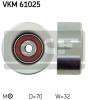 SKF VKM61025 Deflection/Guide Pulley, v-ribbed belt