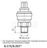 BEHR THERMOT-TRONIK TSW47 Temperature Switch, radiator fan