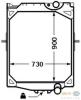 BEHR 8MK376726-551 (8MK376726551) Radiator, engine cooling