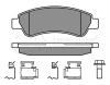 MEYLE 0252446519 Brake Pad Set, disc brake