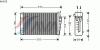 AVA QUALITY COOLING AL6015 Heat Exchanger, interior heating