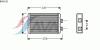 AVA QUALITY COOLING BW6210 Heat Exchanger, interior heating