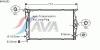 AVA QUALITY COOLING BWA2303 Radiator, engine cooling