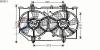 AVA QUALITY COOLING DN7513 Fan, radiator