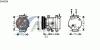 AVA QUALITY COOLING DWK080 Compressor, air conditioning