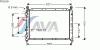 AVA QUALITY COOLING FTA2109 Radiator, engine cooling