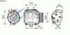 AVA QUALITY COOLING HDAK237 Compressor, air conditioning