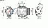 AVA QUALITY COOLING HDAK238 Compressor, air conditioning
