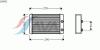 AVA QUALITY COOLING LC6031 Heat Exchanger, interior heating