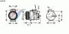 AVA QUALITY COOLING MSAK091 Compressor, air conditioning