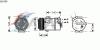 AVA QUALITY COOLING OLK409 Compressor, air conditioning