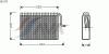 AVA QUALITY COOLING OLV171 Evaporator, air conditioning