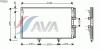 AVA QUALITY COOLING TO5226 Condenser, air conditioning