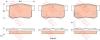 TRW GDB1923 Brake Pad Set, disc brake
