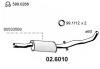 ASSO 02.6010 (026010) Middle Silencer