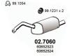 ASSO 02.7060 (027060) End Silencer