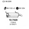 ASSO 10.7028 (107028) End Silencer