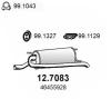 ASSO 12.7083 (127083) End Silencer