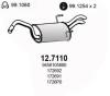 ASSO 12.7110 (127110) End Silencer