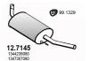 ASSO 12.7145 (127145) End Silencer