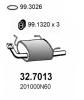 ASSO 32.7013 (327013) End Silencer
