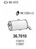 ASSO 36.7010 (367010) End Silencer