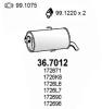 ASSO 36.7012 (367012) End Silencer