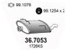 ASSO 36.7053 (367053) End Silencer