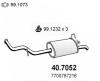 ASSO 40.7052 (407052) End Silencer