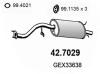 ASSO 42.7029 (427029) End Silencer