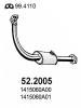ASSO 52.2005 (522005) Front Silencer