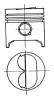 KOLBENSCHMIDT 92231630 Piston