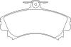 WAGNER WBP21920A Brake Pad Set, disc brake