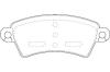 WAGNER WBP23396A Brake Pad Set, disc brake