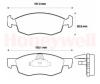 BENDIX 573130B Brake Pad Set, disc brake