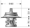 QUINTON HAZELL QTH112K Thermostat, coolant