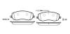ROADHOUSE 21393.02 (2139302) Brake Pad Set, disc brake