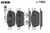 ICER 141953 Brake Pad Set, disc brake
