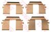 TRW PFK427 Accessory Kit, disc brake pads