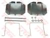 TRW PFK432 Accessory Kit, disc brake pads