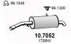 ASSO 10.7052 (107052) End Silencer